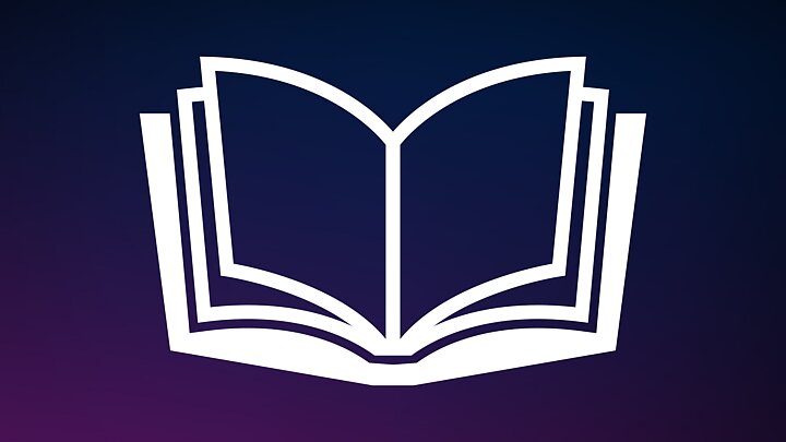 Schematyczna grafika przedstawiająca otwartą książkę